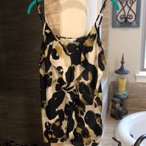 Leopard ruffled Cami